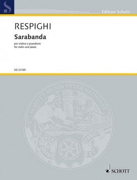 Respighi: Sarabanda (Viool, Piano)