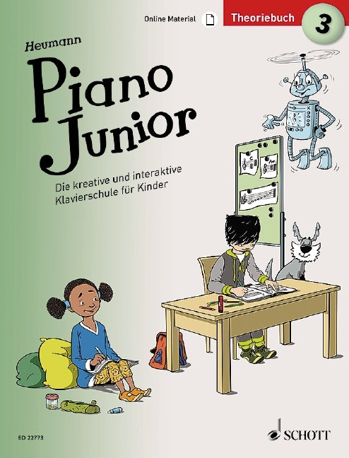 Hans-Günter Heumann: Piano Junior: Theoriebuch 3 Theoriebuch 3 (Piano)