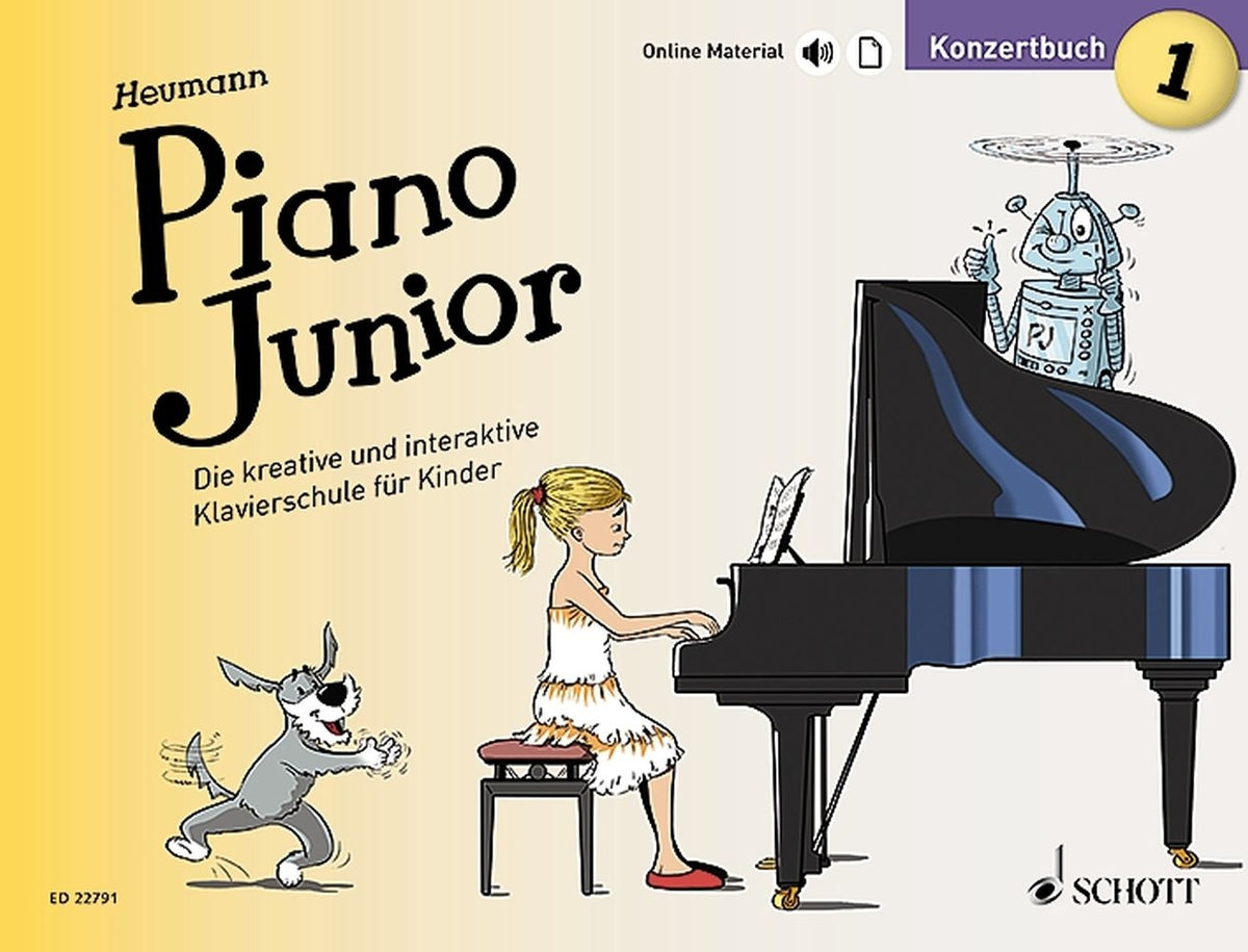 Hans-Günter Heumann: Piano Junior: Konzertbuch 1 Band 1 (Piano)