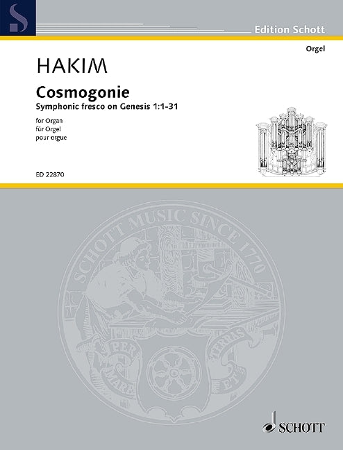 Hakim: Cosmogonie (Orgel)