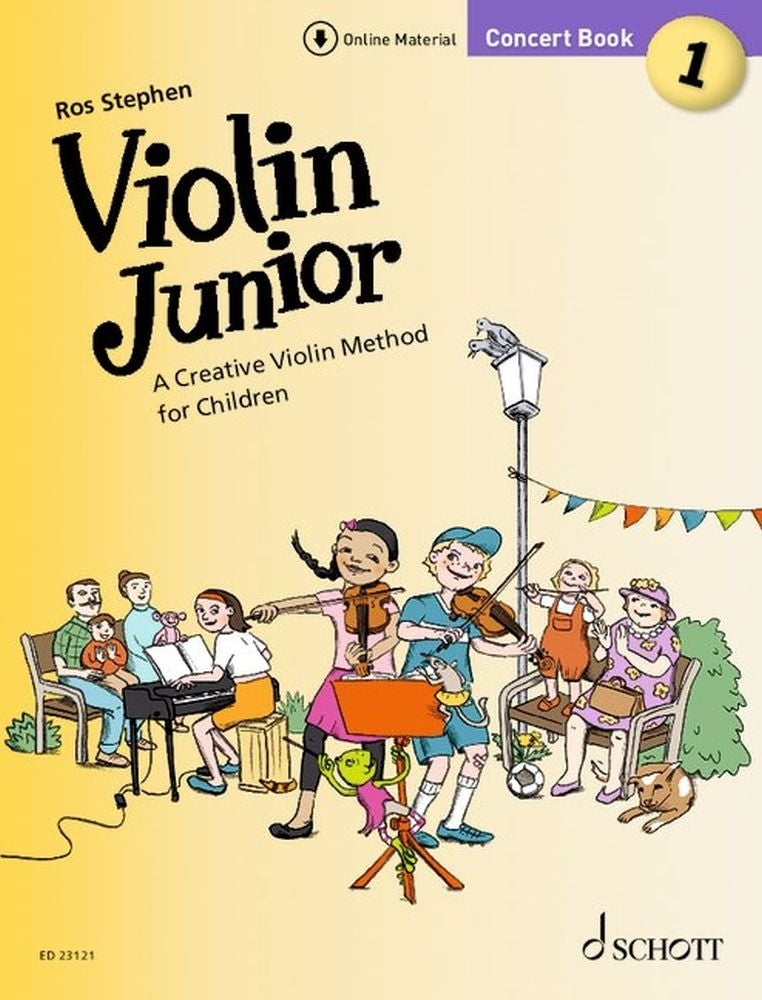 Stephen: Violin Junior: Concert Book 1 Konzertbuch 1 (Viool, Piano)
