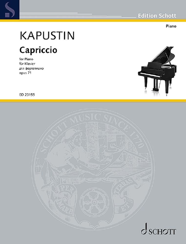 Nikolai Kapustin: Capriccio op. 71 (Piano)