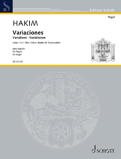 Hakim: Variationen (Orgel)