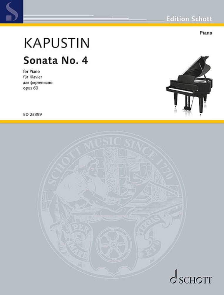 Nikolai Kapustin: Sonata No. 4 op. 60 (Piano)