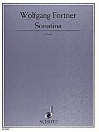 Wolfgang Fortner: Sonatina (Piano) afbeelding 2