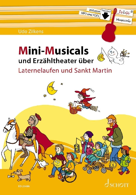 Zilkens: Mini-Musicals und Erzähltheater über Laternelaufen und Sankt Martin (Gitaar)