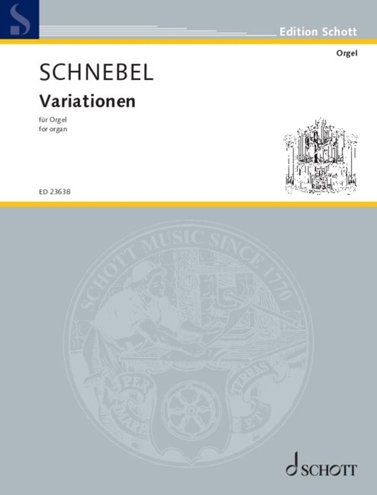 Schnebel: Variationen (Orgel)