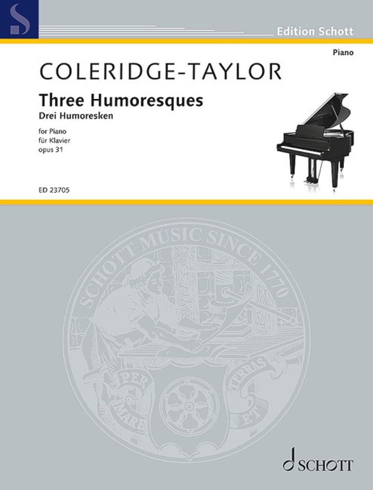 Samuel Coleridge-Taylor: Three Humoresques op. 31 (Piano)