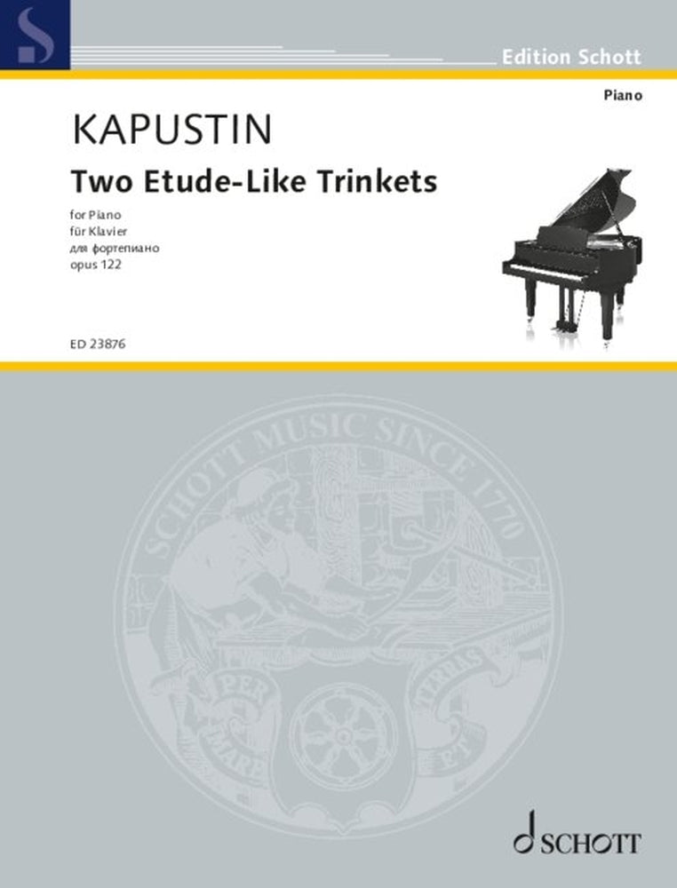 Nikolai Kapustin: Two Etude-Like Trinkets op. 122 (Piano)