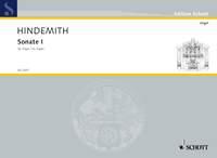 Hindemith: Sonate I (Orgel)