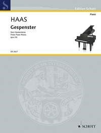 Josef Haas: Gespenster op. 34 (Piano)
