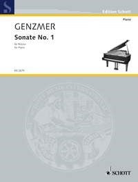 Harald Genzmer: Sonate Nr .1 (Piano)