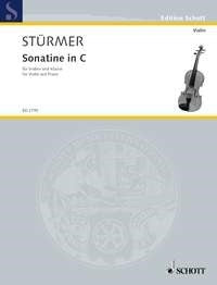 Stürmer: Sonatine in C C-Dur (Viool, Piano)
