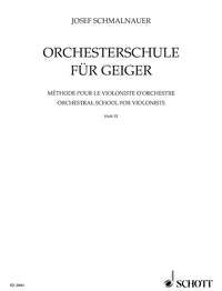 Orchestral School for Violinists Band 3