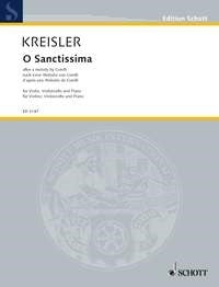 Fritz Kreisler: O Sanctissima (Pianotrio)