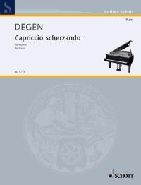 Helmut Degen: Capriccio scherzando (Piano)