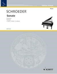 Hermann Schroeder: Sonate a-Moll a-Moll (Piano)