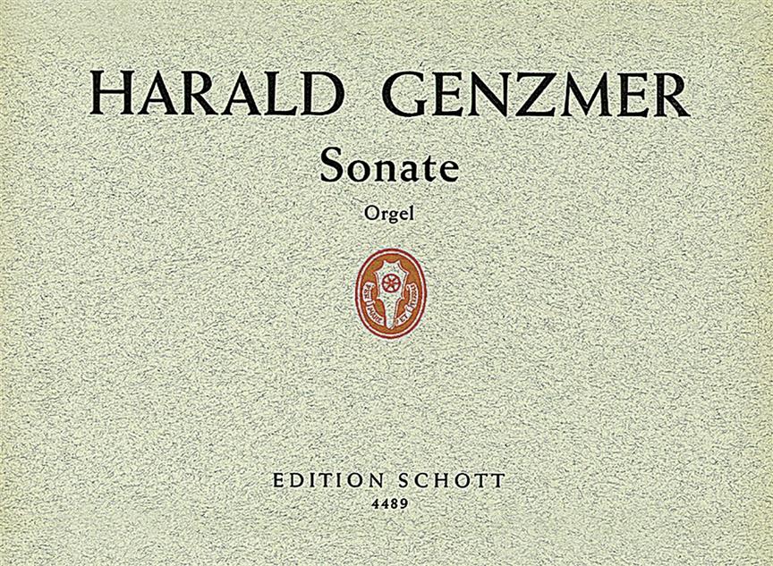 Genzmer: Sonate (Orgel)