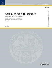 Solobuch für Blockflöte 1