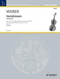 Weber: Variationen über ein norwegisches Thema op. 22 (Viool, Piano)