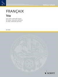 Jean Françaix: Trio (Pianotrio)