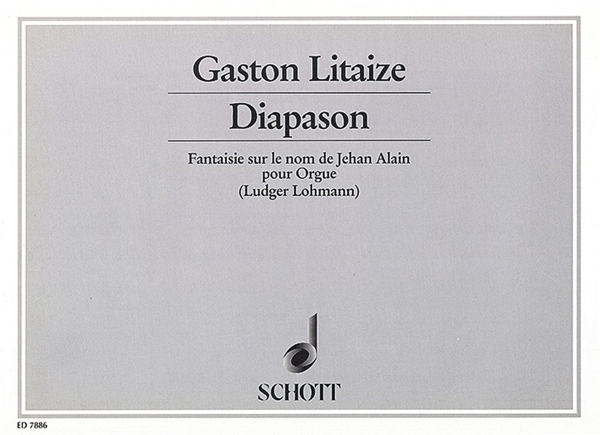 Litaize: Diapason (Orgel)