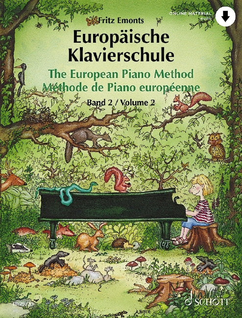 Europäische Klavierschule Band 2 (Piano) afbeelding 2