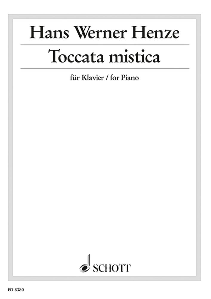 Henze: Toccata mistica (Piano)
