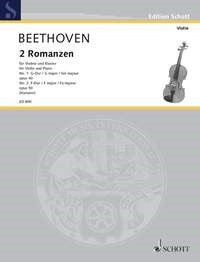 Beethoven: 2 Romanzen op. 40 and 50 (Viool, Piano)