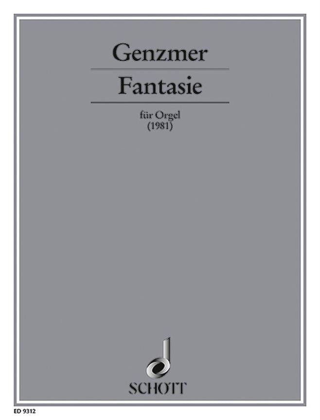 Genzmer: Fantasie (Orgel)