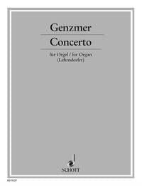 Genzmer: Concerto GeWV 391 (Orgel)