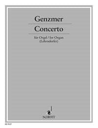Genzmer: Concerto GeWV 391 (Orgel) afbeelding 2