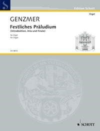 Genzmer: Festliches Präludium (Orgel) afbeelding 2