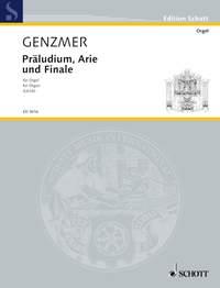 Genzmer: Präludium, Arie und Finale (Orgel)