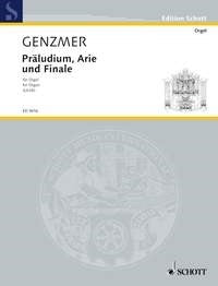 Genzmer: Präludium, Arie und Finale (Orgel) afbeelding 2