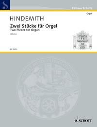 Hindemith: Zwei Stücke für Orgel (Orgel)