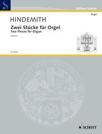 Hindemith: Zwei Stücke für Orgel (Orgel) afbeelding 2