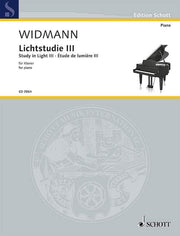 Jörg Widmann: Lichtstudie III (Piano)