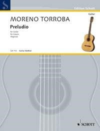 Moreno-Torroba: Preludio (Gitaar)