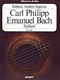 Bach: Siciliana d-Moll d-Moll (Gitaar)