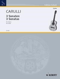 Carulli: 3 Sonaten (Gitaar)