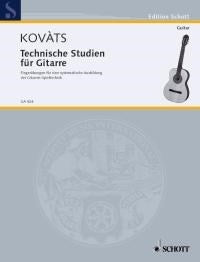 Kováts: Technische Studien für Gitarre (Gitaar)