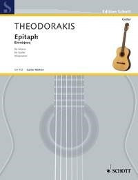 Theodorakis: Epitaph (Gitaar)