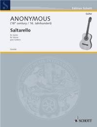 Anonymous: Saltarello (Gitaar)