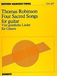 Robinson: Vier geistliche Lieder (Gitaar)