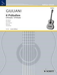 Giuliani: 6 Präludien op. 46 (Gitaar)