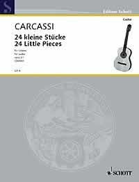 Carcassi: 24 kleine Stücke op. 21 (Gitaar)