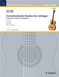 Sor: Fortschreitende Studien für Anfänger op. 31 Heft 2 (Gitaar)