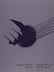Bakfark: 3 Ricercari (Gitaar)