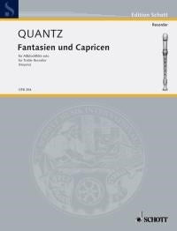 Quantz: Fantasien und Capricen (Altblokfluit)